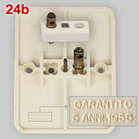 Bticino not earthed 10A socket