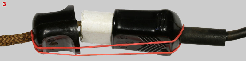 Appliance connector used as flex cord