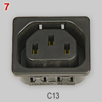 IEC 60320 C13 appliance outlet