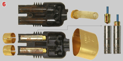 Prise Blindee appliance connector, components