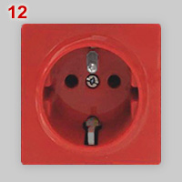 unusual CEE 7-3 / 7-5 socket