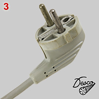 Desco CEE 7/7 plug