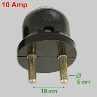 German 10A-250V plug