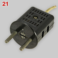 Plug for 127 and 220 Volt networks