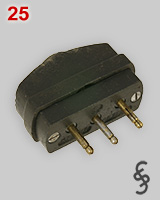 Voigt & Haeffner 3-pin plug