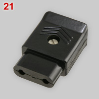 1A-250V connector plug (3)