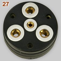 Spanish 25A 4-pin socket