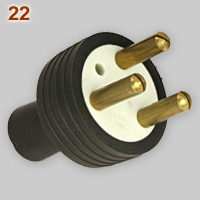 Industria Jangar (Spain) 30A-250V 3-pin plug