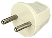 2-pin plug, small