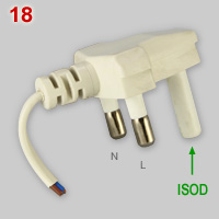 BS 546 plug 15A non-earthed