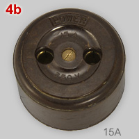 BS 372 15A 2-pin socket