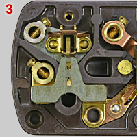 BS 1363 socket, MK 1950s, shutters