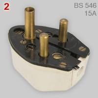 Fitall 5 in 1 plug (BS 546, 15A)