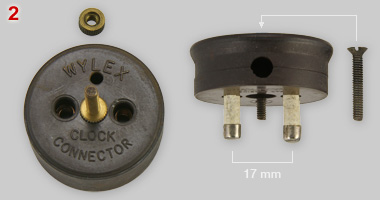 Wylex clock connector, socket and plug