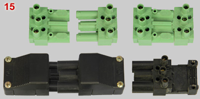 Connectors, old and new type