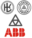 Kramer & Loebl and Elektro Praga logos