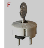 Key lock plug