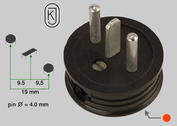 3-pin plag made by KJ