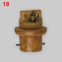 Wooden B22d-2 plug