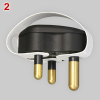 SANS 164-1 plug with Easy-Pull strap